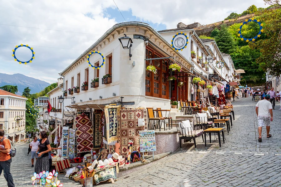 From Tirana/Durres/Golem: Gjirokastra UNESCO, Saranda & Ksamil Beach Day Trip, Tirana