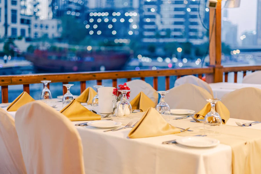 Sunset Alexandra VIP Dhow Cruise with Dinner, Entertainment and Transfers, Dubai