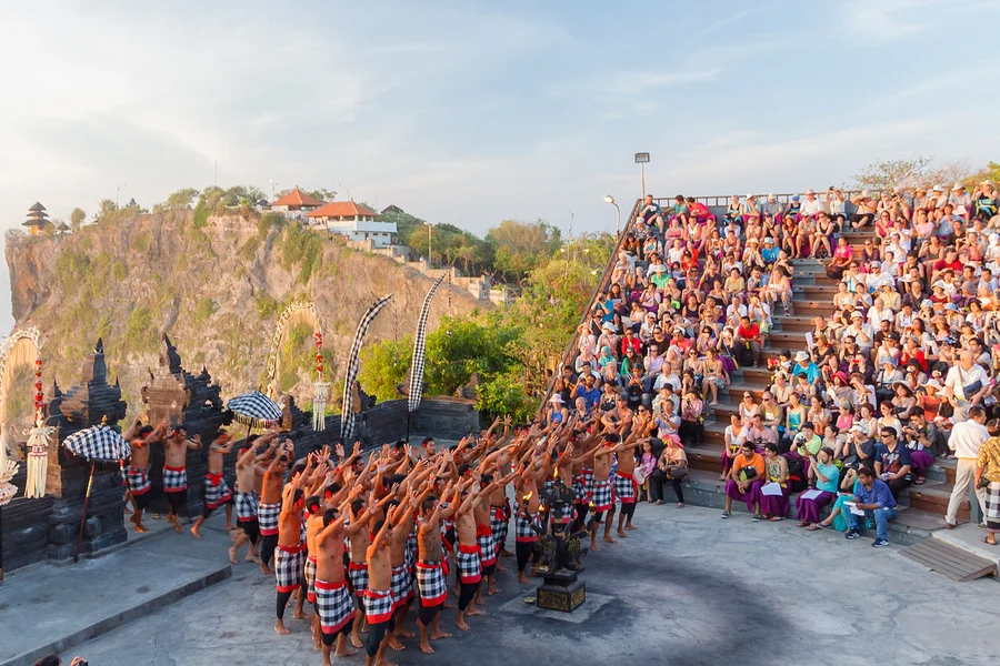 From Bali: Uluwatu Temple Sunset Tour with Kecak & Fire Dance Show, Bali