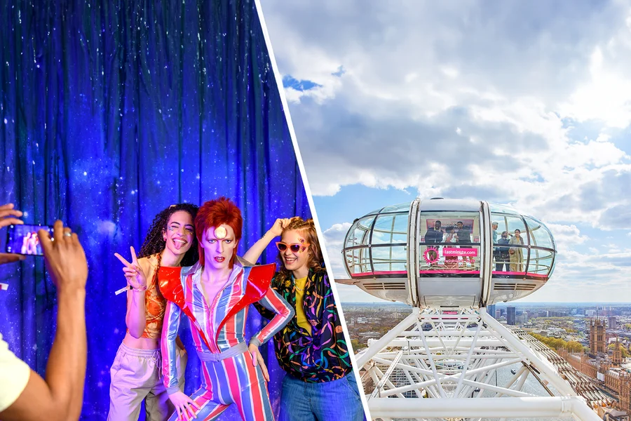 Pakiet: Madame Tussauds + Bilety na London Eye, at Madame Tussauds London, London