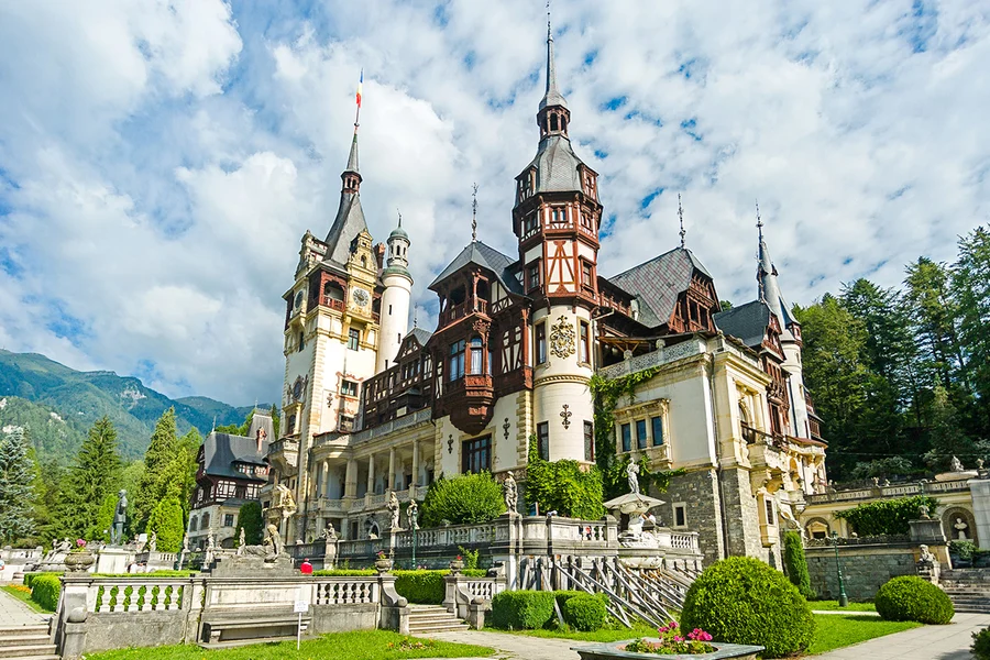 From Bucharest: Peles Castle, Bran Castle & Cantacuzino Castle ('Wednesday Castle') Tour
, Bucharest