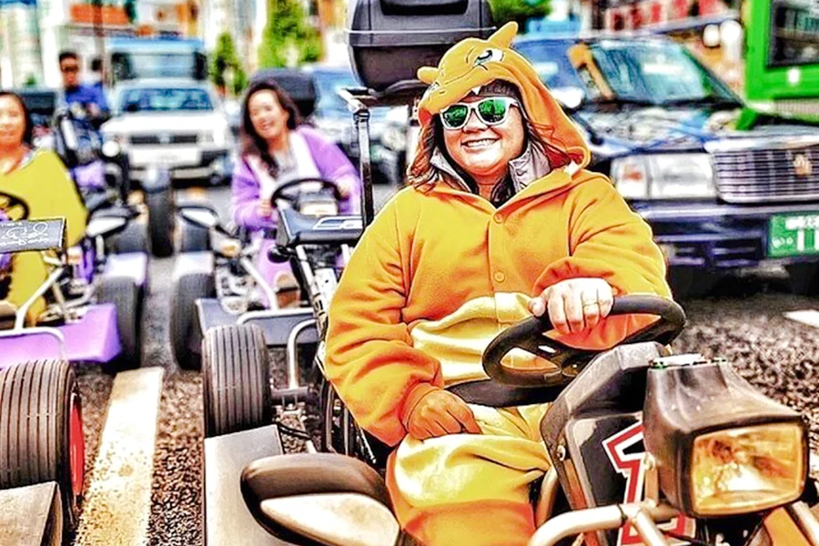 Tokyo: Shibuya Crossing & Tokyo Tower 105-Min Go-Karting Experience by Monkey Kart, Tokyo
