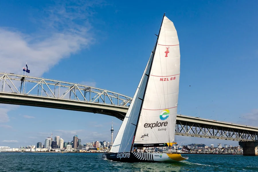 Auckland Waitemata Harbour America's Cup Sailing Experience, Auckland