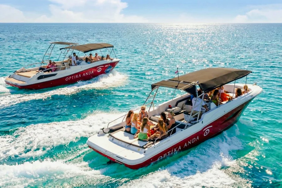 From Split: Blue Lagoon, Ciovo & Trogir Speedboat Tour, Split