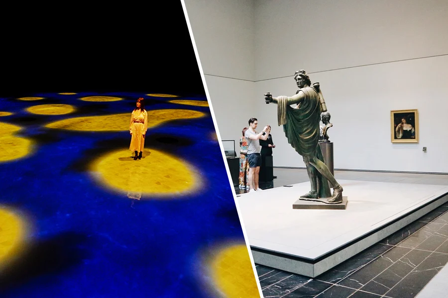 Combo (Save 15%): teamLab Phenomena Abu Dhabi + Louvre Abu Dhabi Skip-the-Line Tickets with Kids Go Free Offer , Abu Dhabi