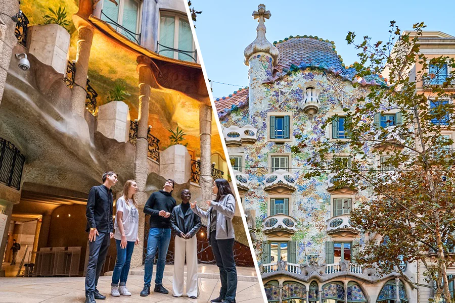 Combo (Save 6%): Casa Milà + Casa Batlló Entry Tickets with Audio Guide, Barcelona