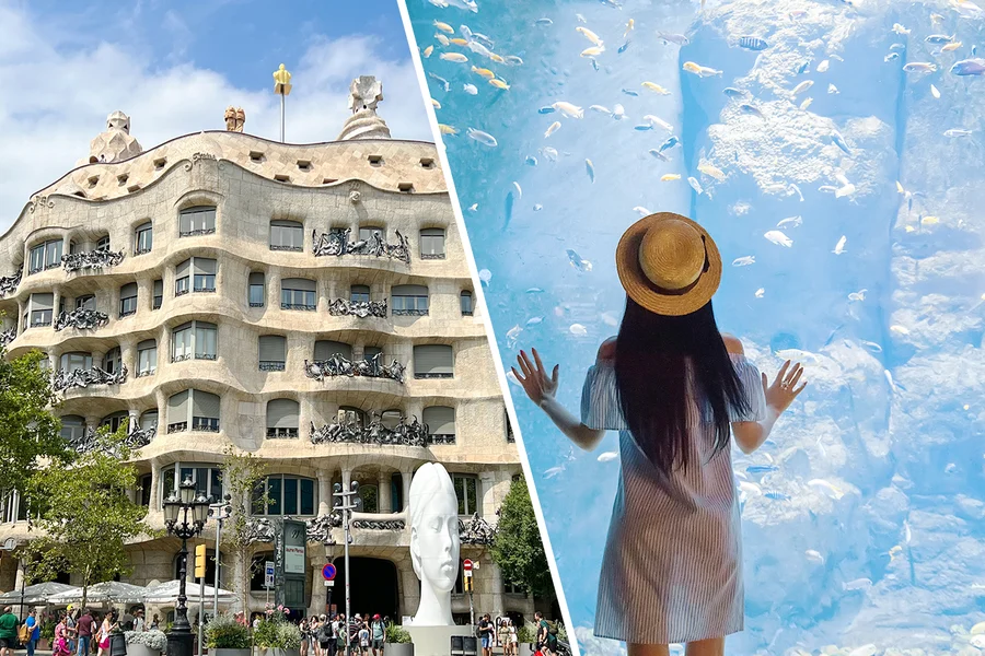 Combo: La Pedrera-Casa Milà + Aquarium Tickets, Barcelona
