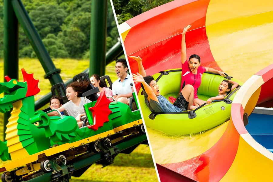 Combo (Save 26%) : LEGOLAND® Malaysia Theme Park + Adventure Waterpark Desaru Coast Tickets, Kuala Lumpur