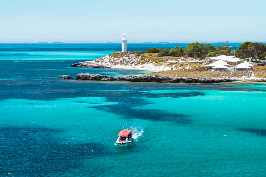 From Perth: Rottnest Island Return Ferry with Swan River Commentary, Perth