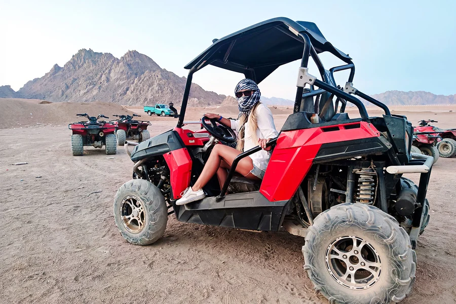 From Hurghada: Quad Bike Ride, Camel Safari, Stargazing & Dinner With Round-Trip Hotel Transfers, Hurghada