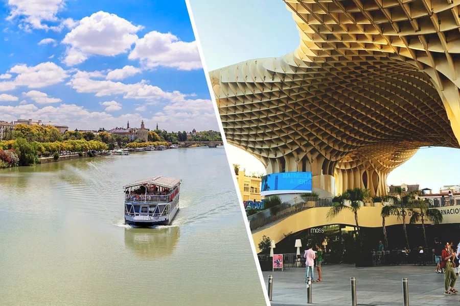 Combo (Save 5%): Setas de Sevilla + Guadalquivir River Cruise, Seville