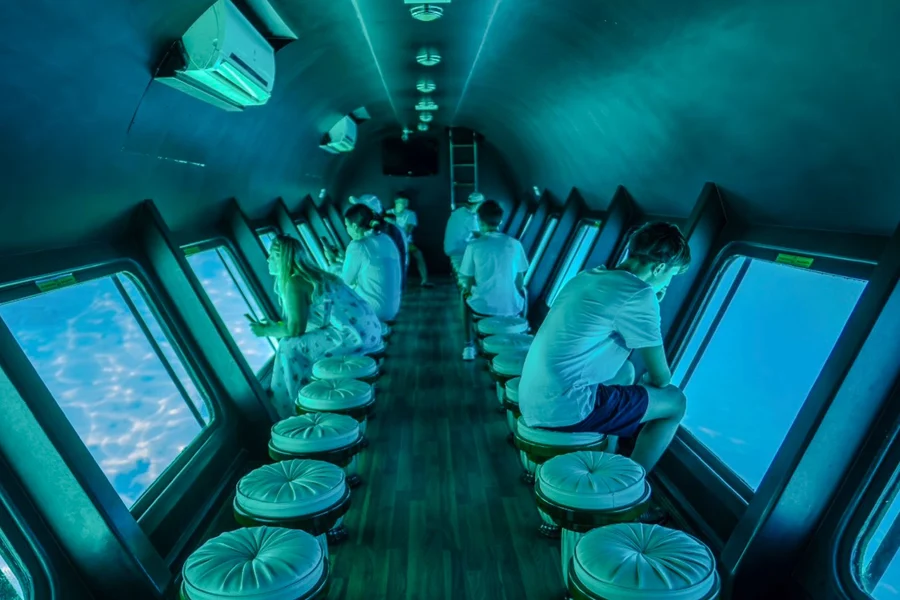From Hurghada: Royal Seascope Submarine Cruise with Snorkeling & Optional Hotel Transfers, Hurghada