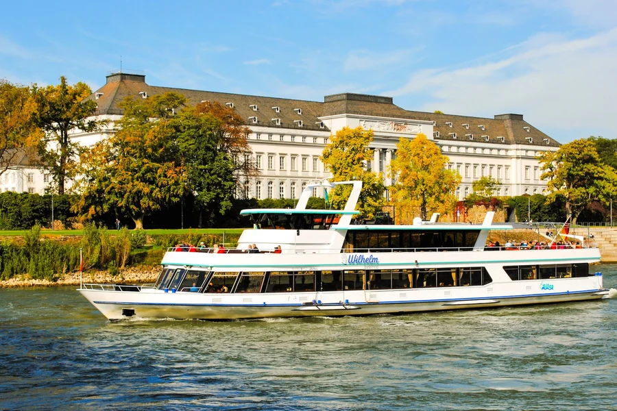 Koblenz Rhine or Moselle River Sightseeing Cruise, Koblenz