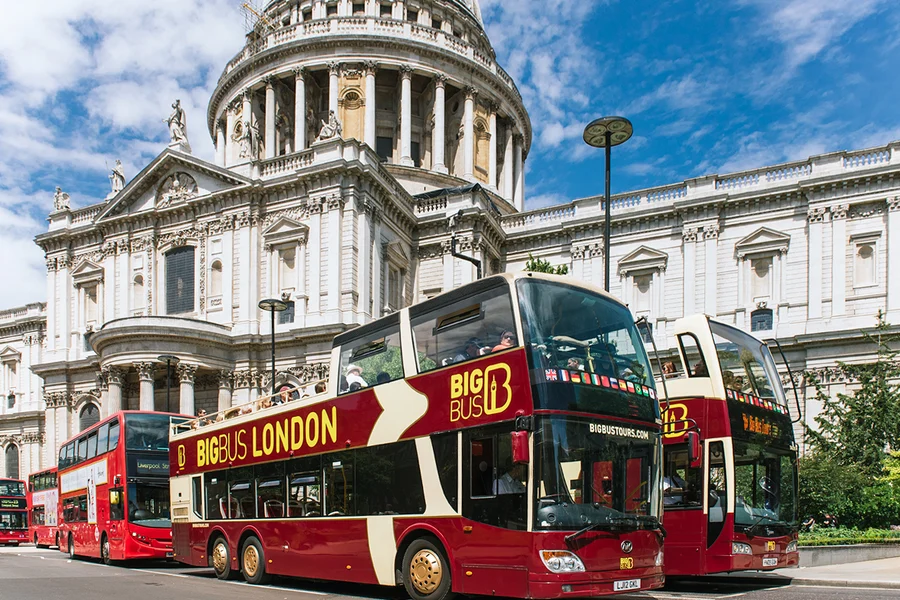 Big Bus: London Hop-on-Hop-off Bus Tour with Optional Thames River Cruise & Evening Tour, London
