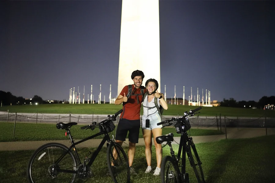 Washington DC Monuments at Night Bike Tour, Washington DC