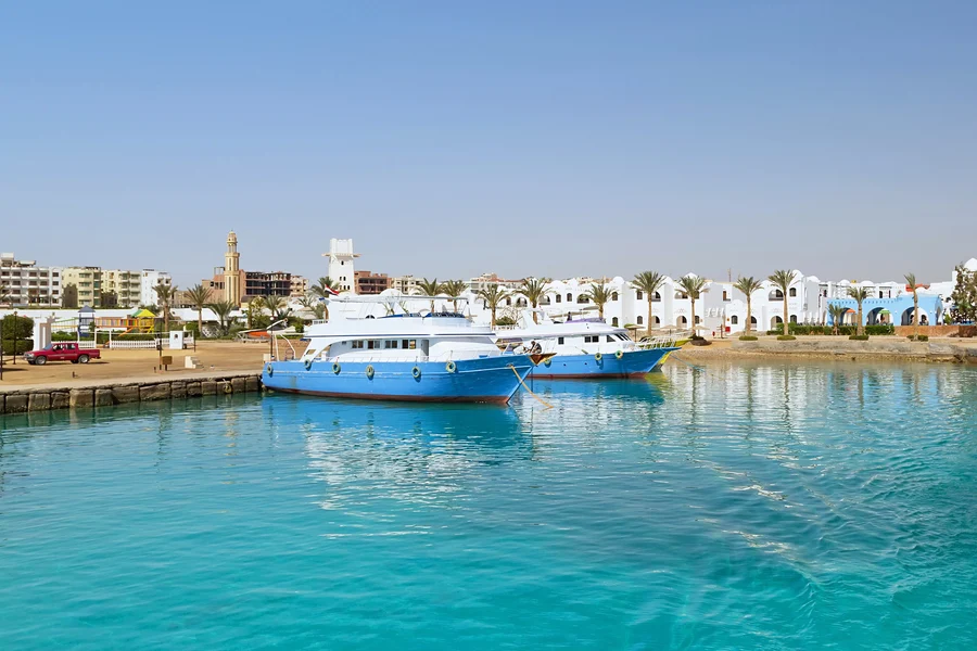 Orange Bay Island: Luxury Cruise with Snorkeling, Buffet, Massage & Transfers, Hurghada