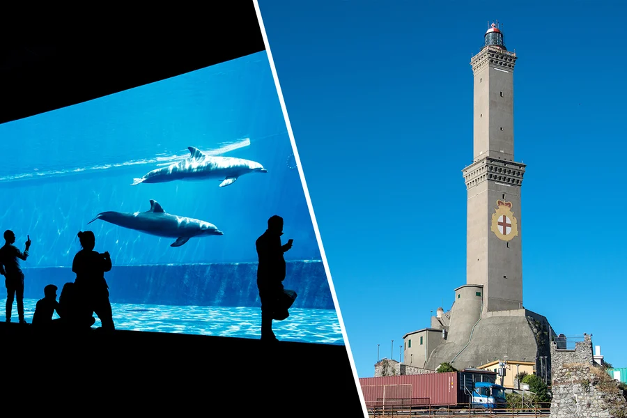 Combo: Genoa Aquarium + Lighthouse of Genoa Tickets, Genoa