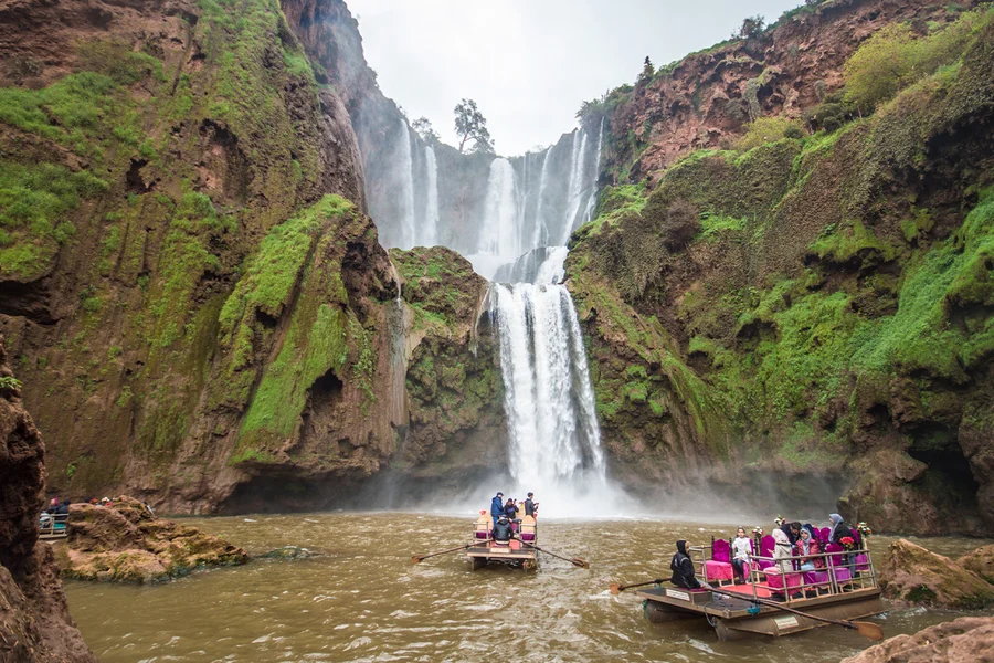 From Marrakech: Full-Day Ouzoud Waterfalls Guided Hike with Boat Ride, Marrakesh