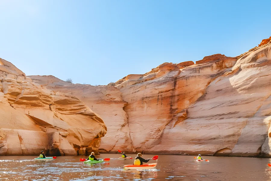 From Page: Lake Powell Kayak & Water Antelope Canyon Guided Tour, Page