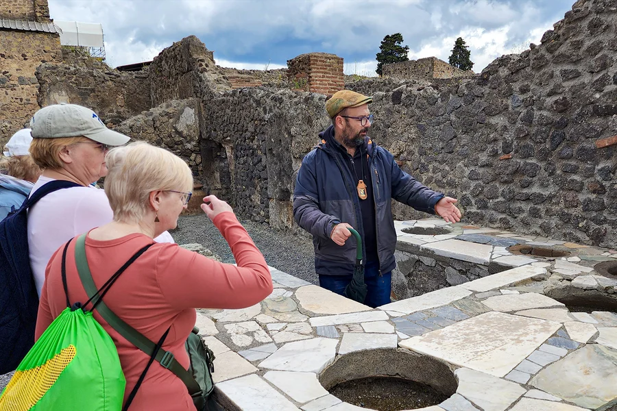 From Naples: Archaeological day to Pompeii and Herculaneum with Transfers, Naples