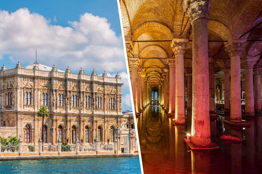 Combo: Dolmabahçe Palace + Basilica Cistern Skip-the-Line Tickets with Audio Guide, Istanbul