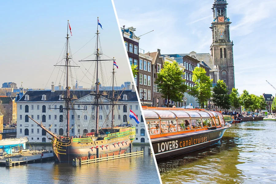 Combo (Save 8%): National Maritime Museum Tickets + Amsterdam Canal Cruise, Amsterdam