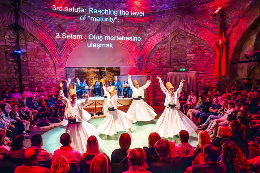 Istanbul: Hodjapasha Whirling Dervishes Show & Exhibition, Istanbul