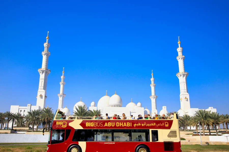 Big Bus: Abu Dhabi Hop-on Hop-off Bus Tour with Optional Louvre Museum Tickets & Presidential Palace Tour, Abu Dhabi