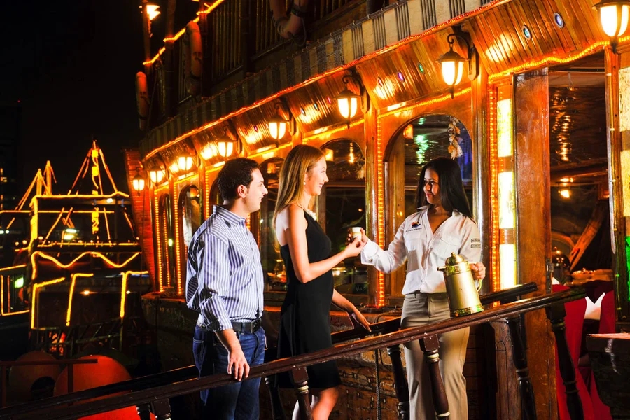 Dhow Dinner Cruise on Dubai Creek with Transfers, Dubai