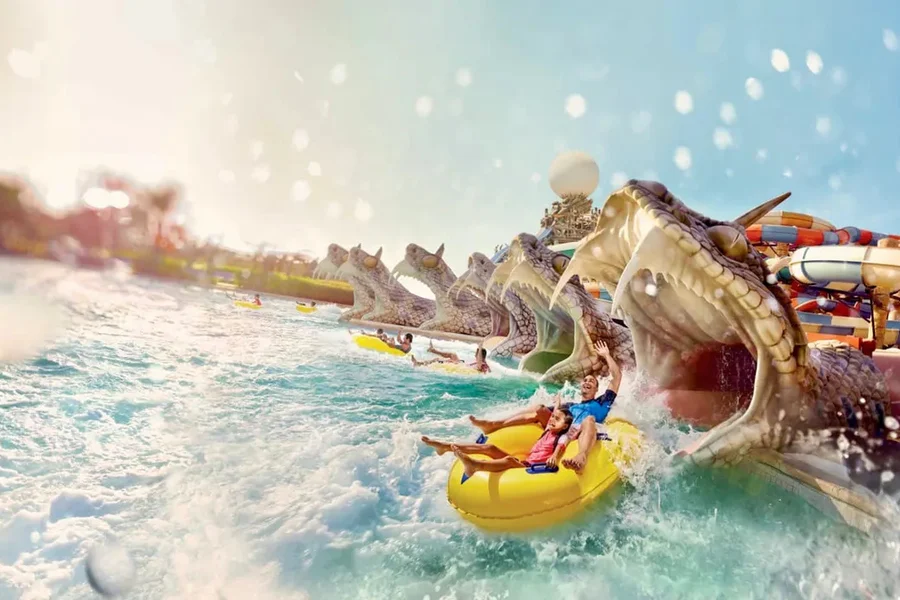 Combo (Save 7%): Yas Waterworld Abu Dhabi + Dubai Aquarium Tickets, Abu Dhabi