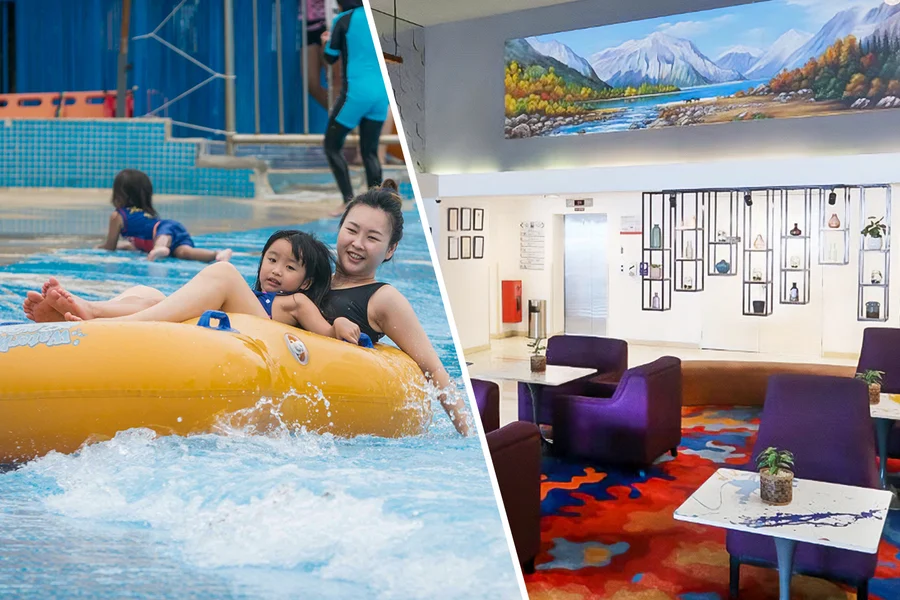 Combo : Water World @ i-City Shah Alam + Room With Breakfast, Selangor
