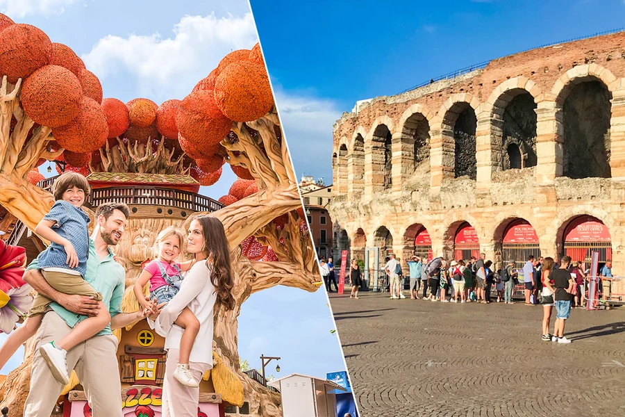 Combo (Save 5%): Gardaland Park + Verona Card, Verona