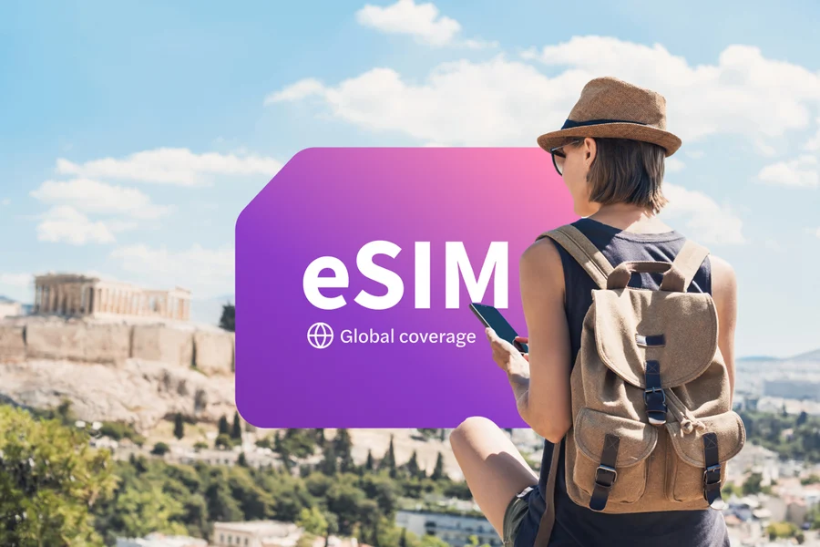 Global eSIM med ubegrenset 5G/4G-data: Tilgang til 120 land, at New York, NY, USA, Bali