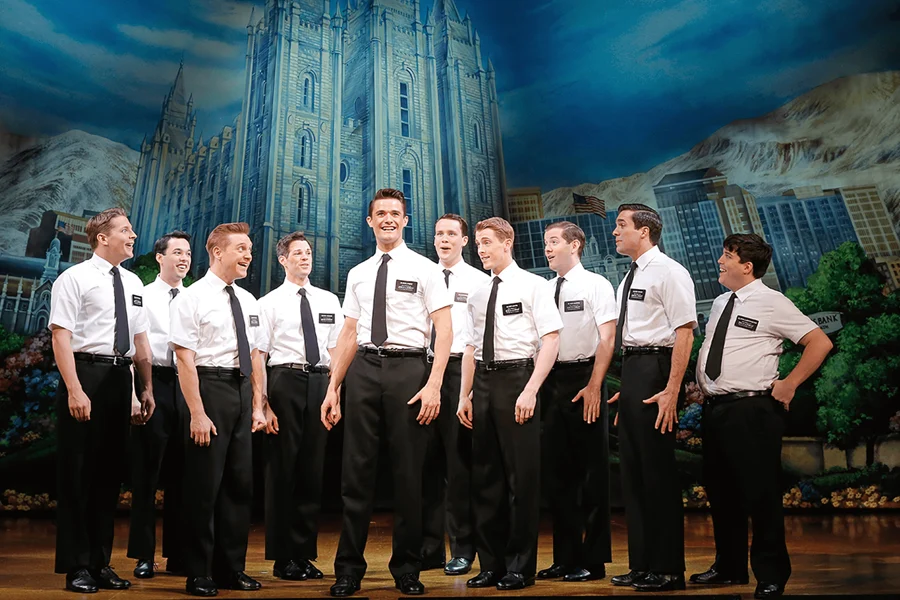 The Book of Mormon, at Eugene O'Neill Theatre, New York