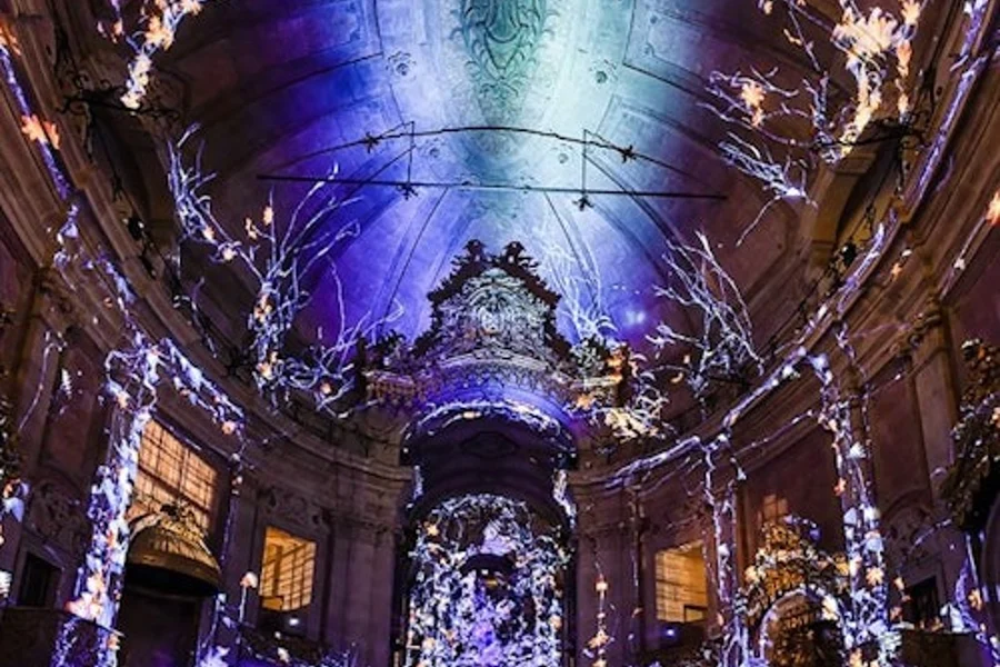 Spiritus Light Show at Clérigos Church, Porto
