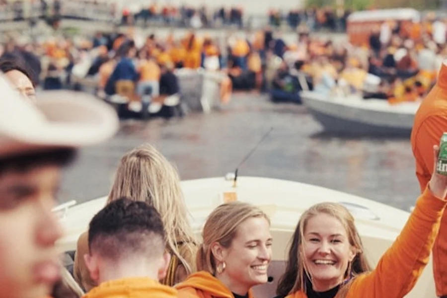Amsterdam: King's Day All-Inclusive Boat Party, at Amsterdam Canal Cruises, Amsterdam
