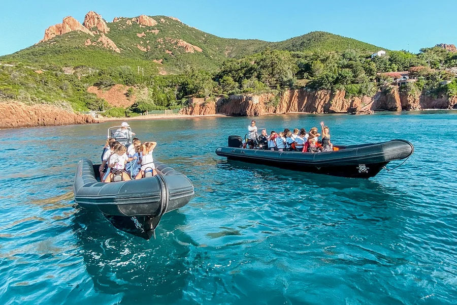 From Cannes: Esterel Snorkeling Boat Tour, Monaco and French Riviera