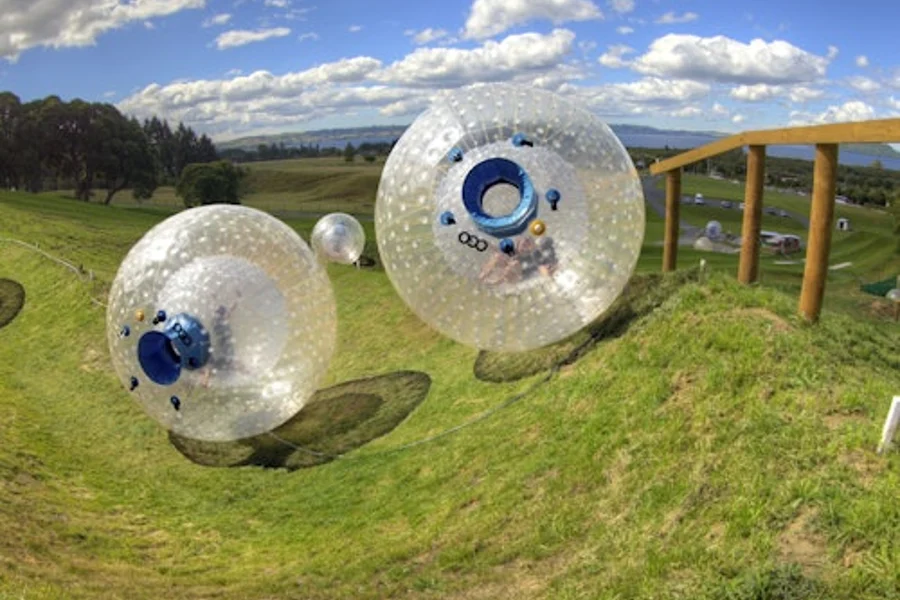 Zorbing at Outdoor Gravity Park, at Outdoor Gravity Park, Pigeon Forge