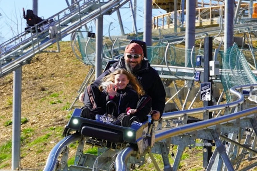 The Wild Stallion Mountain Coaster at Skyland Ranch, Sevierville