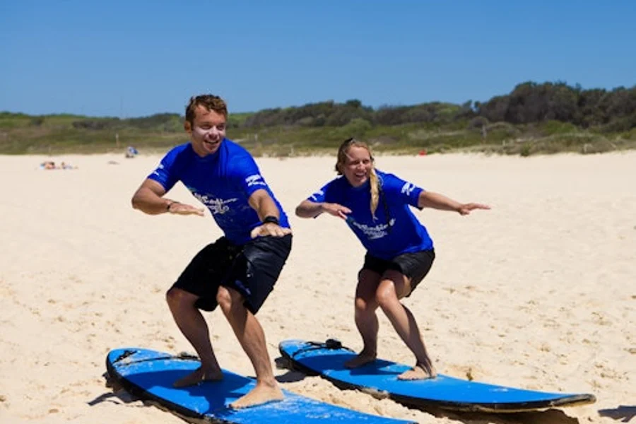 Two-Hour Surfing Lesson in Lennox Head, Byron Bay