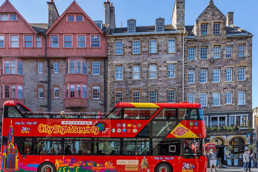 Prohlídka města: Edinburgh Hop-on Hop-off autobusová túra, Edinburgh