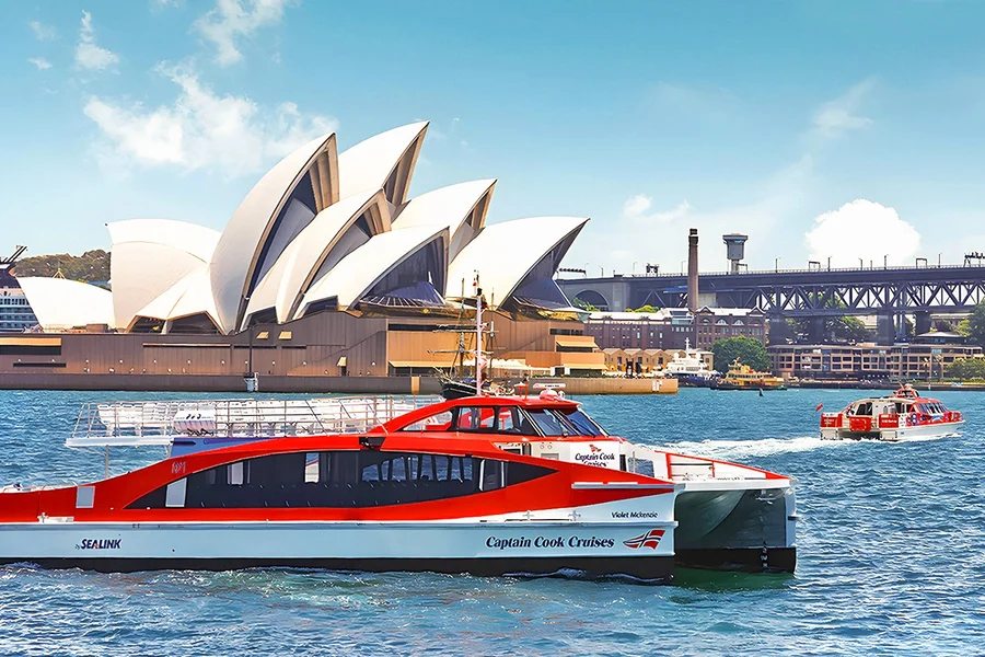 گردش کروز با پیاده شدن و سوار شدن در بندر سیدنی, Sydney