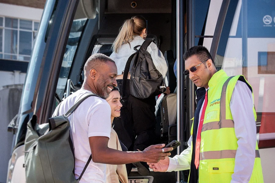 Bus Transfers: Luton Airport to/from London Victoria Station by National Express, at Luton Airport Coach Station, Luton LU2 9NE, UK