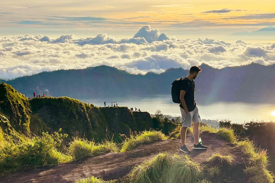 Mount Batur Sunrise Trek with Guide, Breakfast & Hotel Transfers , Bali