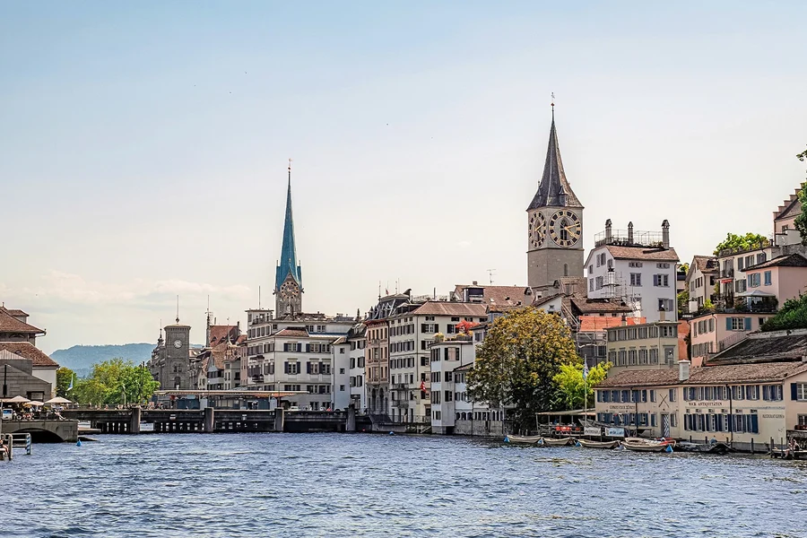 Tour thành phố Zurich kèm Du thuyền 1 Giờ trên Hồ, Zurich