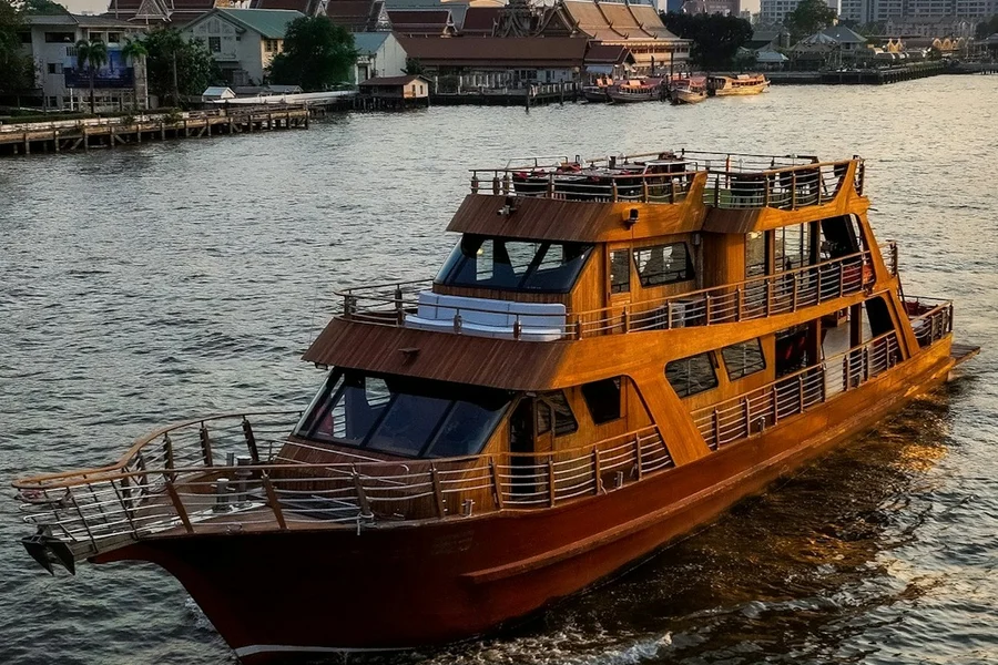 曼谷:Pruek奢華晚餐郵輪, at Bangkok River Cruises, Bangkok
