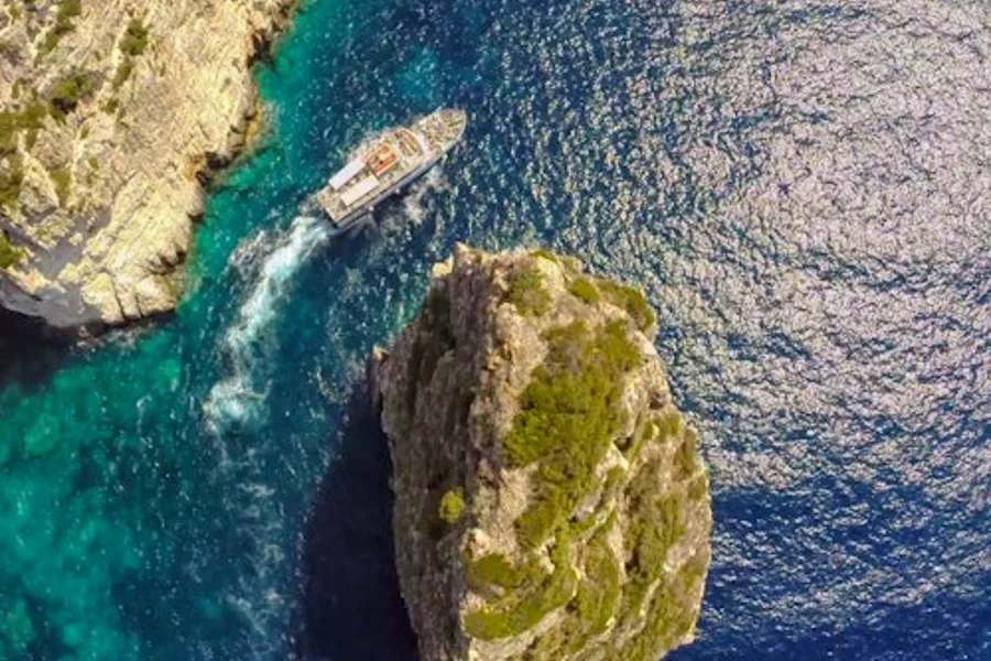 Paxos & Antipaxos Blue Caves Cruise (Gaios Village) From Corfu Port, Corfu