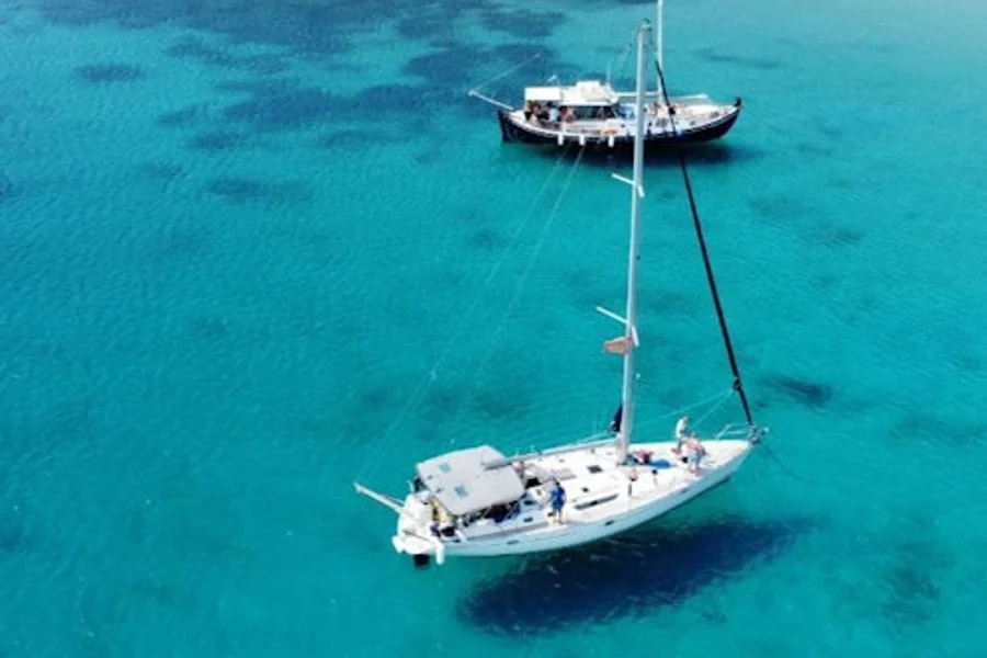 Safari de Plage à Mykonos & Rhenia : Croisière en Yacht au Coucher du Soleil + Dîner, at Mykonos Cruises, Greek Islands