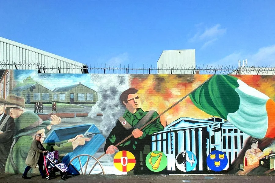 Guided Political Taxi Tour of Belfast, at Leonardo Hotel Belfast - Formerly Jurys Inn, Belfast