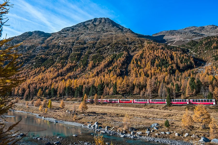 Bernina Express-billet + Siddepladsreservation, Chur